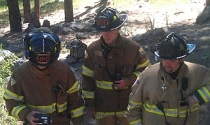 Forest Highlands Golf Community Firemen checking for gas leak