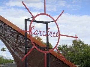 Carefree AZ Downtown Sign