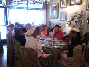Ladies at English Rose Tea Room Carefree AZ