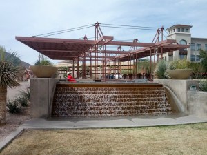Scottsdale Waterfront Water Feature
