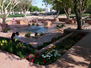 Old Town Scottsdale AZ Fountain