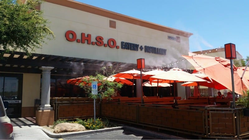 Where to Eat in Scottsdale AZ: OHSO Eatery and Distillery