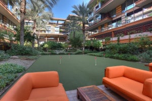 Putting Green at Optima Camelview Scottsdale