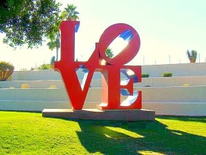 Scottsdale AZ Love Sculpture