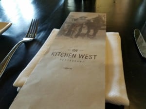 kitchen west menu