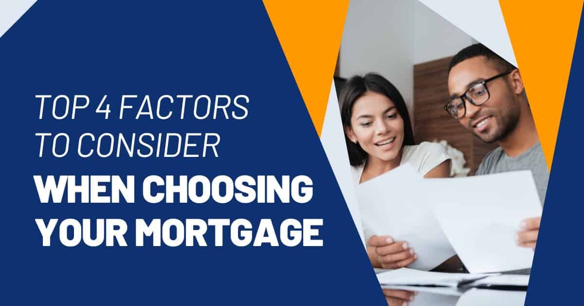 Choosing a mortgage